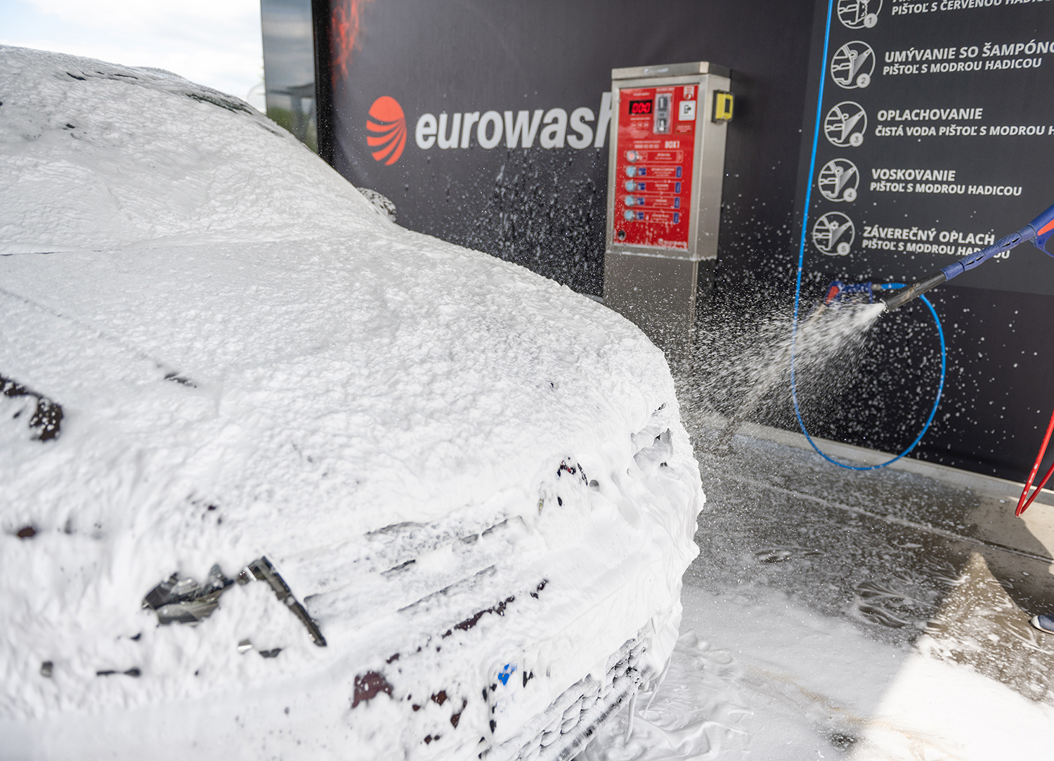 Bezkontaktná autoumyváren